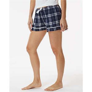 Women's Flannel Shorts - BW6501