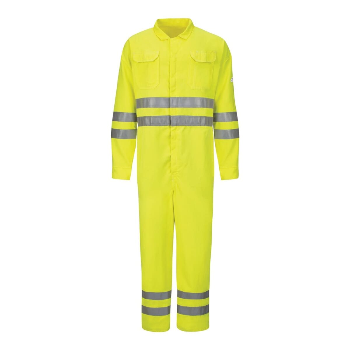 Men's Tall Hi-Vis Deluxe Coverall with Reflective Trim - CoolTouch® 2 - 7 oz. - CMD8T