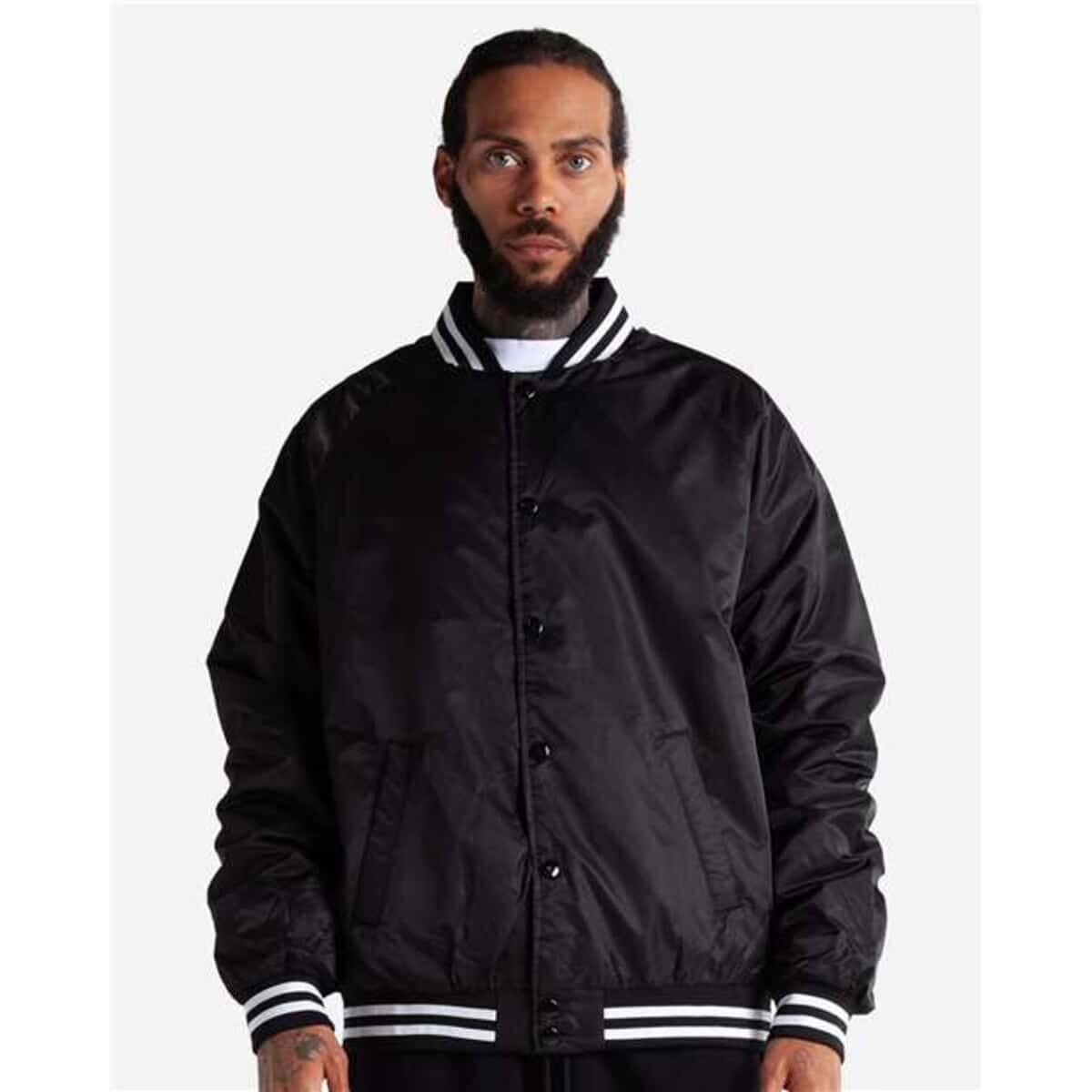 Unisex Collared Varsity Jacket - CVBJ