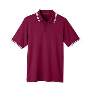 Men's CrownLux Performance® Plaited Tipped Polo - DG20C
