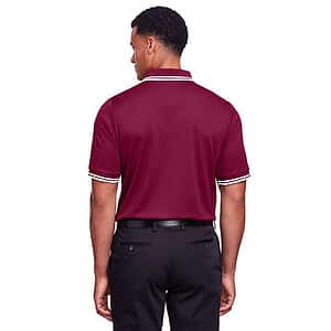 Men's CrownLux Performance® Plaited Tipped Polo - DG20C
