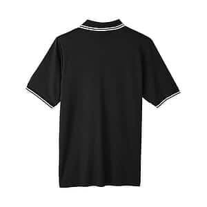 Men's CrownLux Performance® Plaited Tipped Polo - DG20C