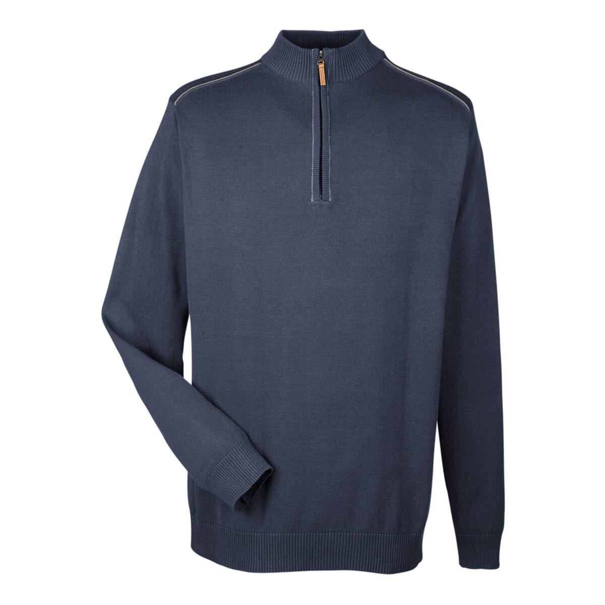 Men's Manchester Fully-Fashioned Quarter-Zip Pullover Sweater - DG478