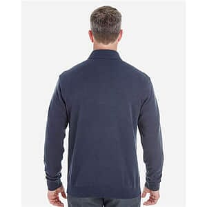 Men's Manchester Fully-Fashioned Quarter-Zip Pullover Sweater - DG478