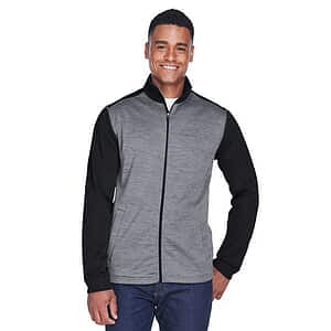 Newbury Colorblock Mélange Fleece Full-Zip jacket - DG796
