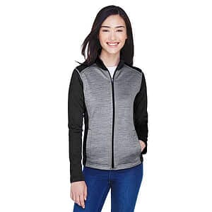 Women's Newbury Colorblock Mélange Fleece Full-Zip Jacket - DG796W