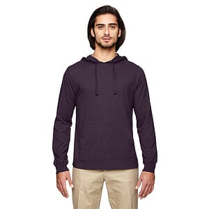 Unisex Eco Jersey Pullover Hooded Long Sleeve T-Shirt - EC1085