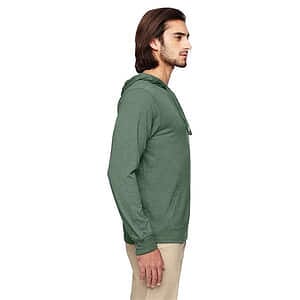 Unisex Eco Jersey Pullover Hooded Long Sleeve T-Shirt - EC1085