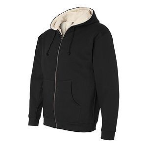 Men's Sherpa-Lined Full-Zip Hooded Sweatshirt - EXP40SHZ