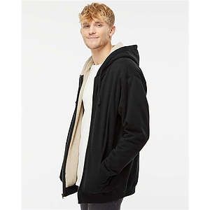 Men's Sherpa-Lined Full-Zip Hooded Sweatshirt - EXP40SHZ