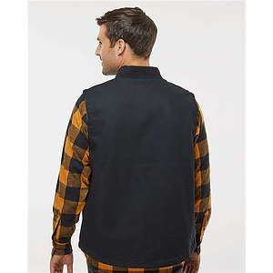 Men's Insulated Canvas Workwear Vest - EXP560V