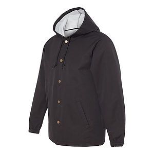 Men's Water-Resistant Hooded Windbreaker - EXP95NB
