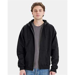 Unisex Ultimate Cotton® Full-Zip Hooded Sweatshirt - F280