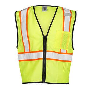 Unisex Chemically Treated Contrast Mesh Vest - FM527-528