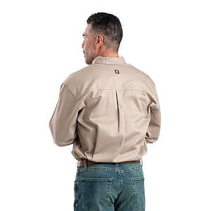 Men's Tall Flame-Resistant Button Down Work Shirt - FRSH10T