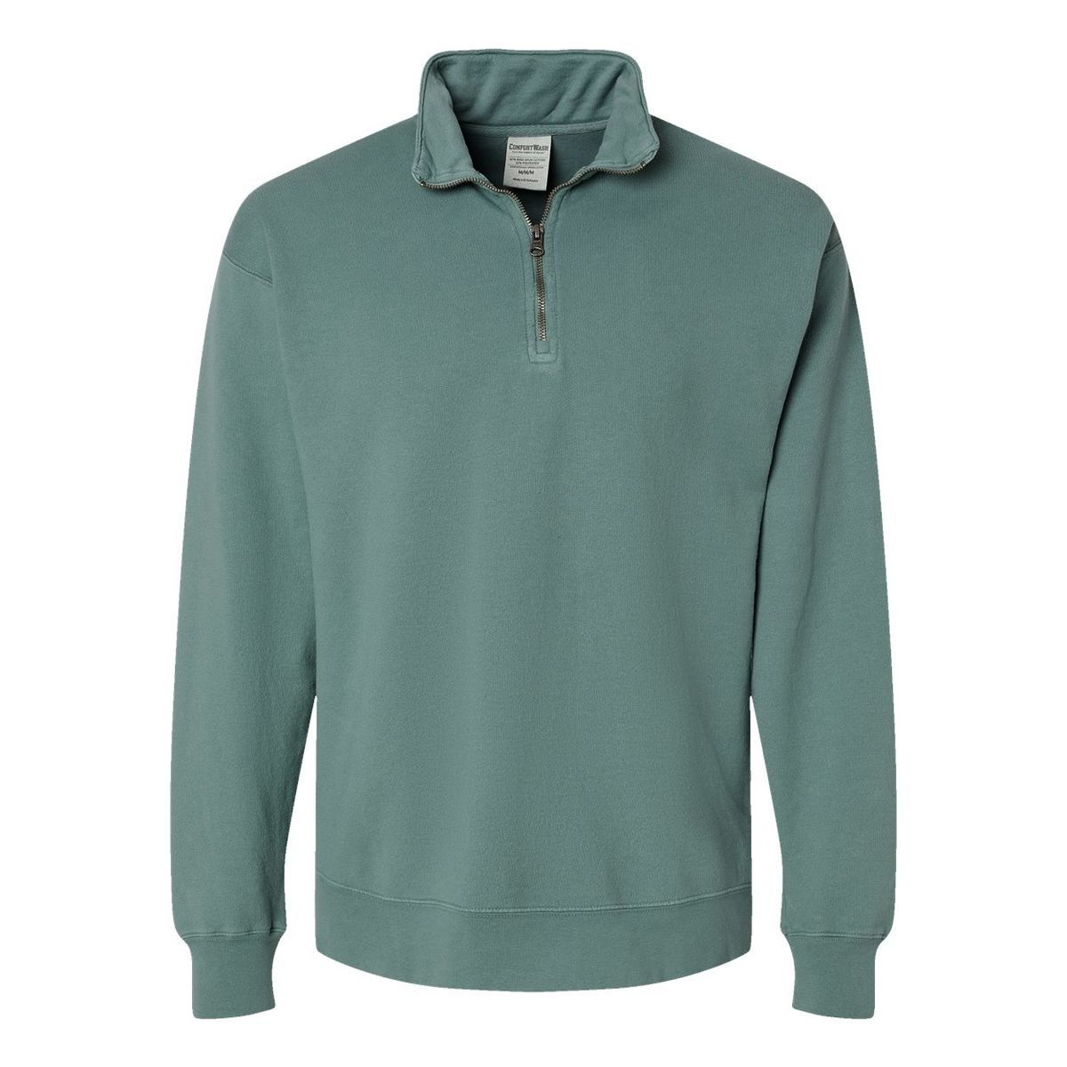 Unisex Garment-Dyed Quarter-Zip Sweatshirt - GDH425