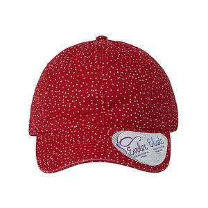Women's Garment-Washed Fashion Print Cap - HATTIE
