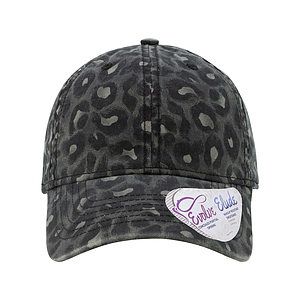Women's Garment-Washed Fashion Print Cap - HATTIE