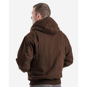 Men's Highland Flex180® Washed Duck Hooded Work Jacket - HJ317