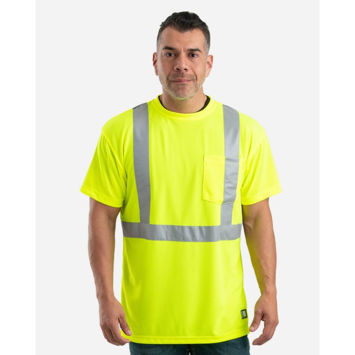 Men's Tall Hi-Vis Class 2 Performance T-Shirt - HVK012T