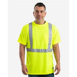 Men's Tall Hi-Vis Class 2 Performance T-Shirt - HVK012T