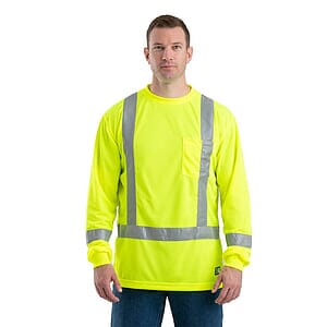Men's Hi-Vis Class 3 Performance Pocket T-Shirt - HVK013