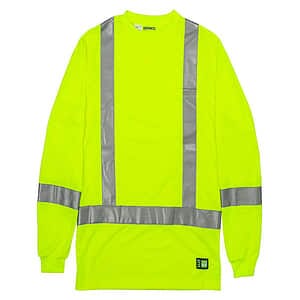 Men's Tall Hi-Vis Class 3 Performance T-Shirt - HVK013T