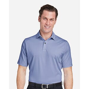 Men's USA Made Mini Stripe Tech Polo - I11526
