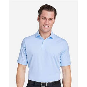 Men's USA Made Mini Stripe Tech Polo - I11526