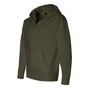 Unisex Heavyweight Full-Zip Hooded Sweatshirt - IND4000Z