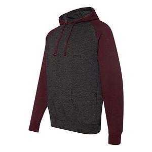 Unisex Raglan Hooded Sweatshirt - IND40RP