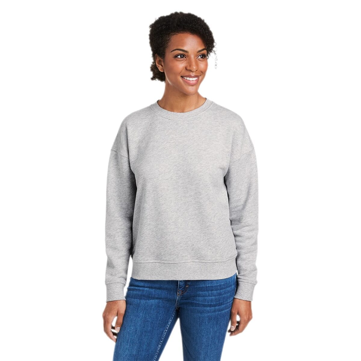 Women's Garment-Dyed Crewneck Sweatshirt - K002794