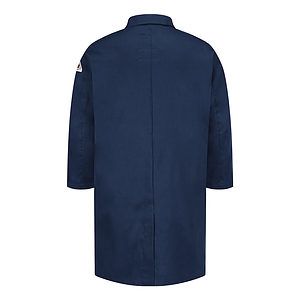 Men's Concealed Snap Front Lab Coat - EXCEL FR® ComforTouch® - 6 oz. - KLL6