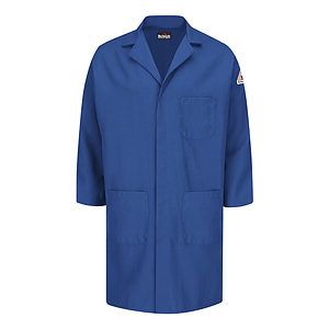 Men's Concealed Snap Front Lab Coat - Nomex® IIIA - 6 oz. - KNL6