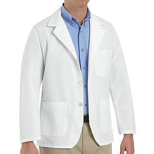 Unisex Lapel Counter Coat - KP10