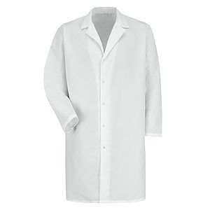 Unisex Lab Coat with Gripper - KP38