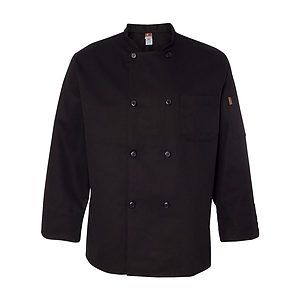 Black Traditional Chef Coat - KT76