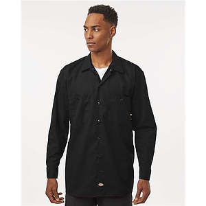 Men's Tall Industrial Long Sleeve Work Shirt - L535T