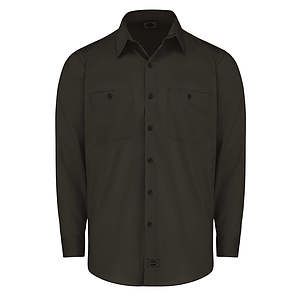 Men's Tall Industrial Worktech Ventilated Long Sleeve Work Shirt - LL51T