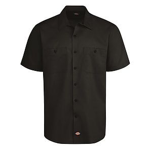 Men's Industrial Worktech Ventilated Short Sleeve Work Shirt - LS51