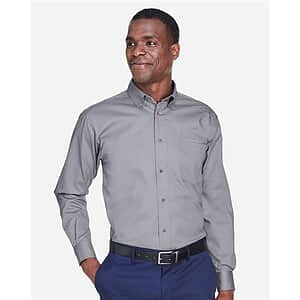 Men's Tall Easy Blend™ Twill Dress Shirt - M500T