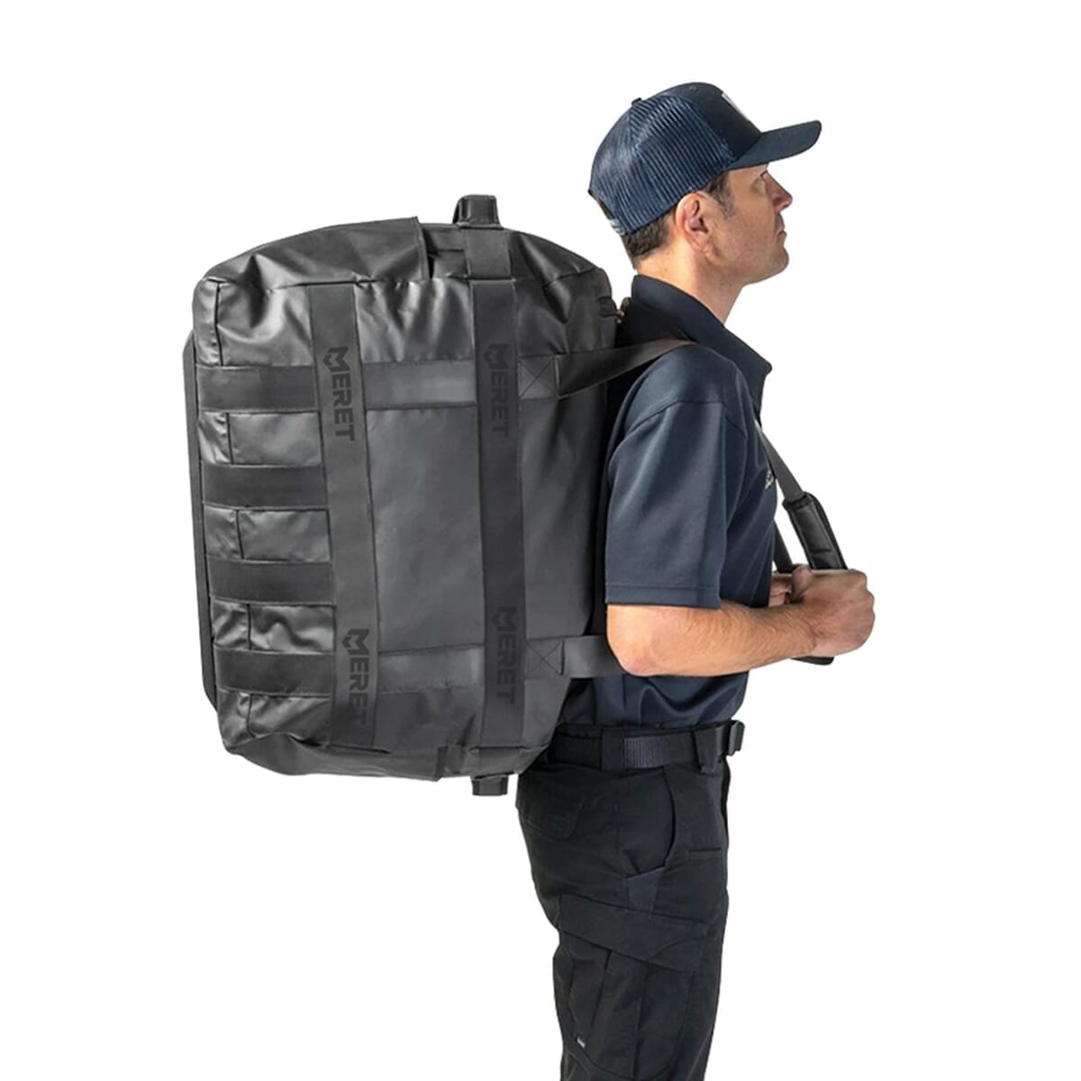 TURNOUT™ PRO X Black Duffel Bag - M8112L-TB
