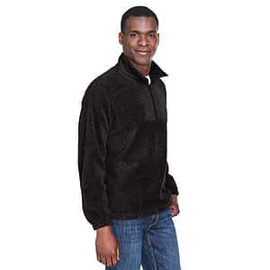 Men's Fleece Quarter-Zip Pullover - M980