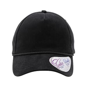 Women's Washed 5-Panel Rope Cap - MAYA