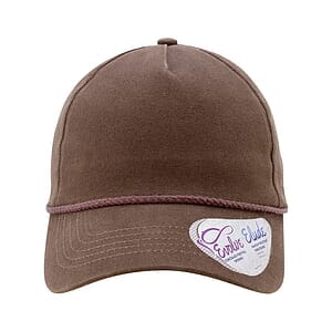 Women's Washed 5-Panel Rope Cap - MAYA