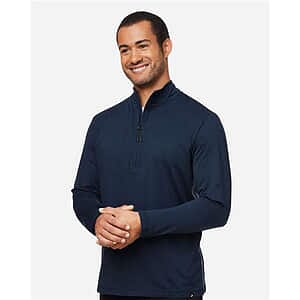 Men's Fairway Marbled Jersey Quarter-Zip Pullover - MDP1772