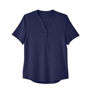 Women's JAQ Snap-Up Stretch Performance Polo - NE100W