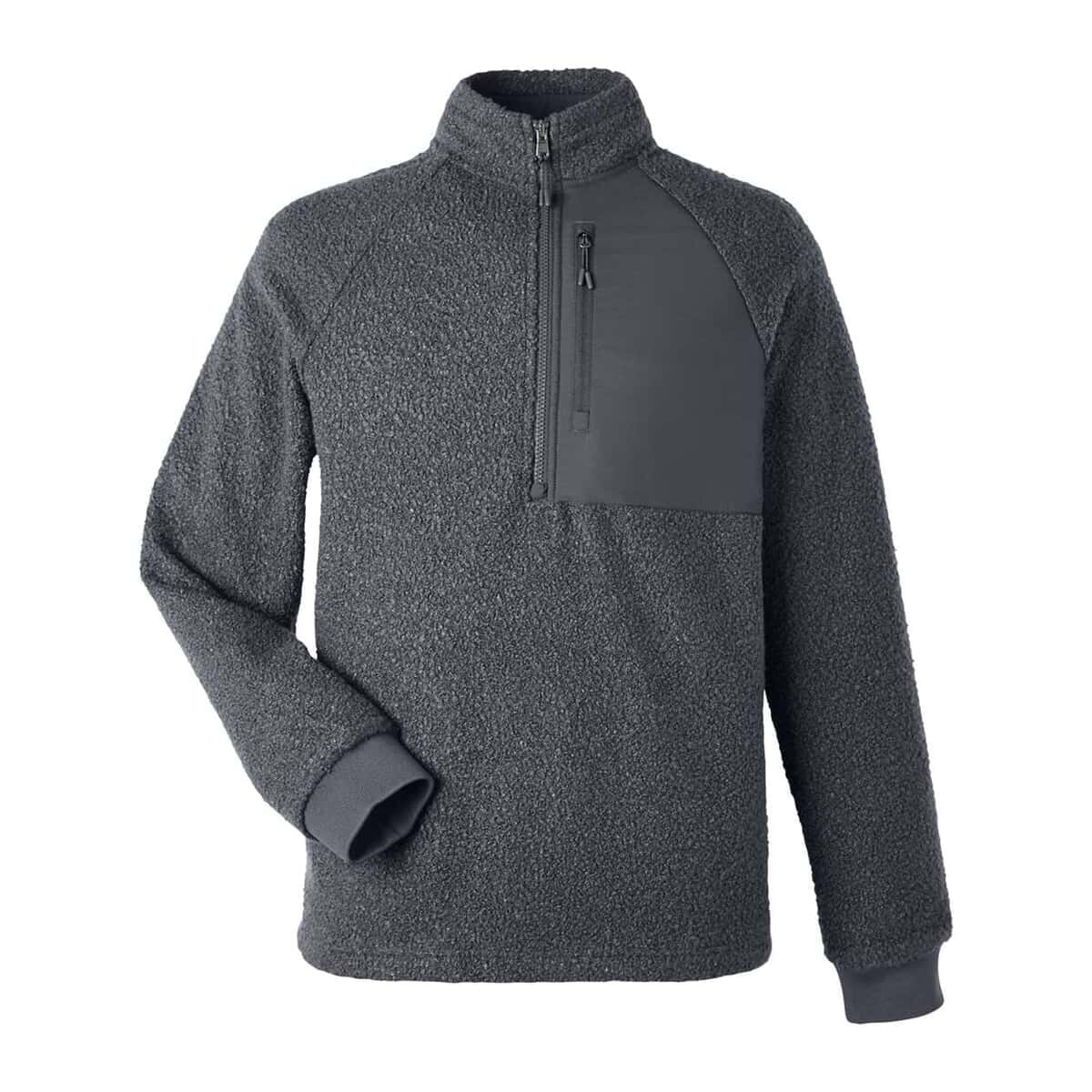 Men's Aura Sweater Fleece Quarter-Zip Pullover - NE713