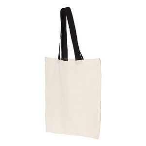 Contrast-Color Handle Tote - OAD105