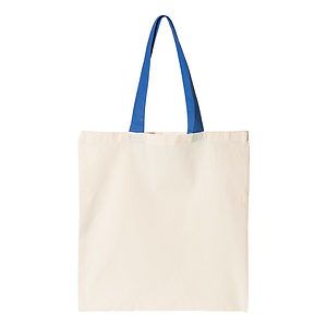 Contrast-Color Handle Tote - OAD105